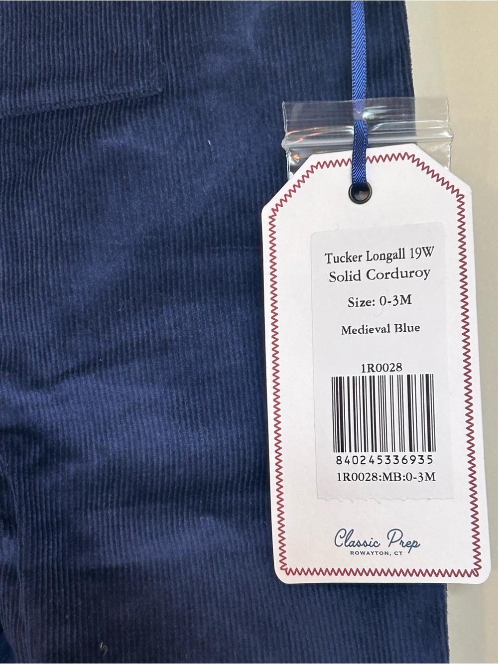 NWT 0-3M Classic Prep Tucker Longall - Picture 4 of 7